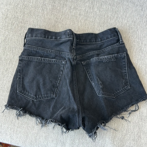 AGOLDE Jean shorts size 25 black - Picture 3 of 3